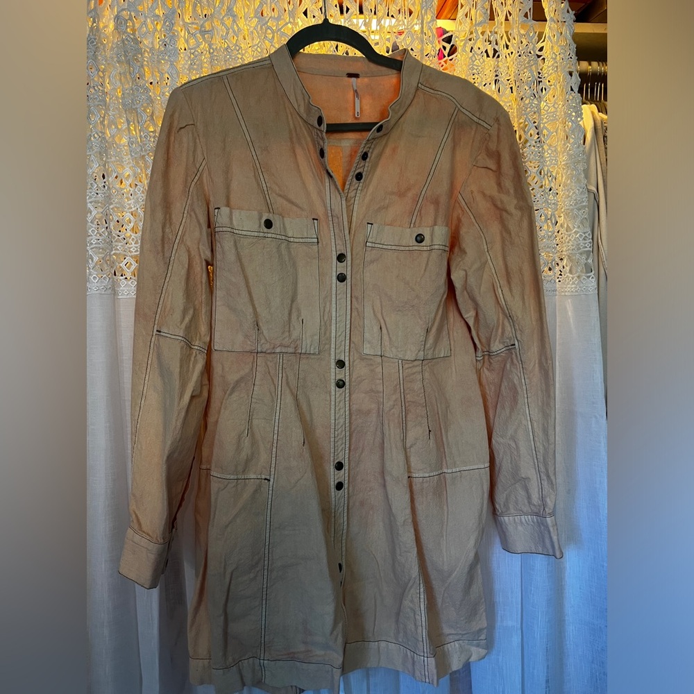 Free People: Yael Day Dress: Dusty Coral: Medium